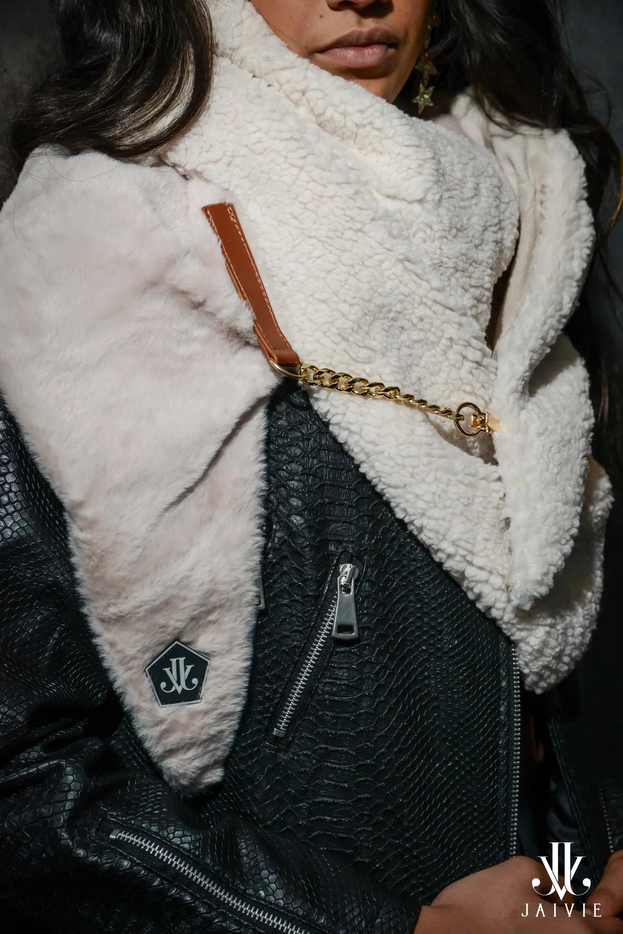 Coco White Scarf