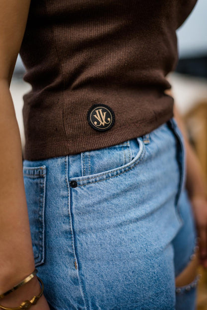 No Arms Top mouwloze slimfit dames top van JAIVIE - afbeelding 8