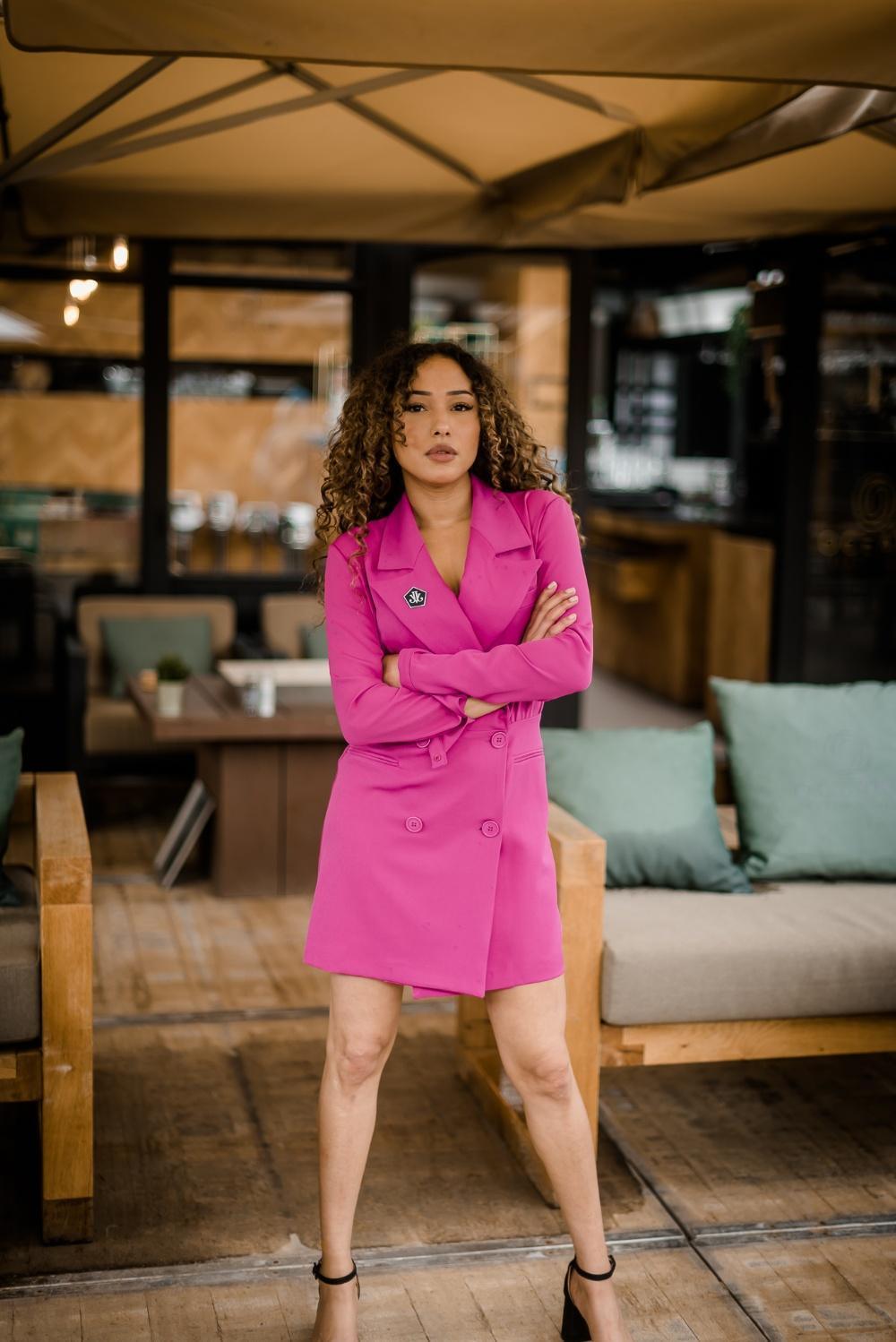 Office Dress getailleerde zakelijke jurk voor dames van JAIVIE - afbeelding 5