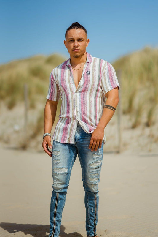 Old Fashion Stripe Shirt van JAIVIE voor heren.