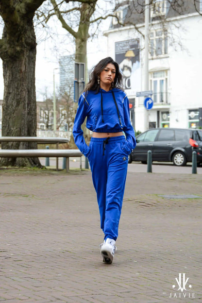 Blue Spike Tracksuit van JAIVIE