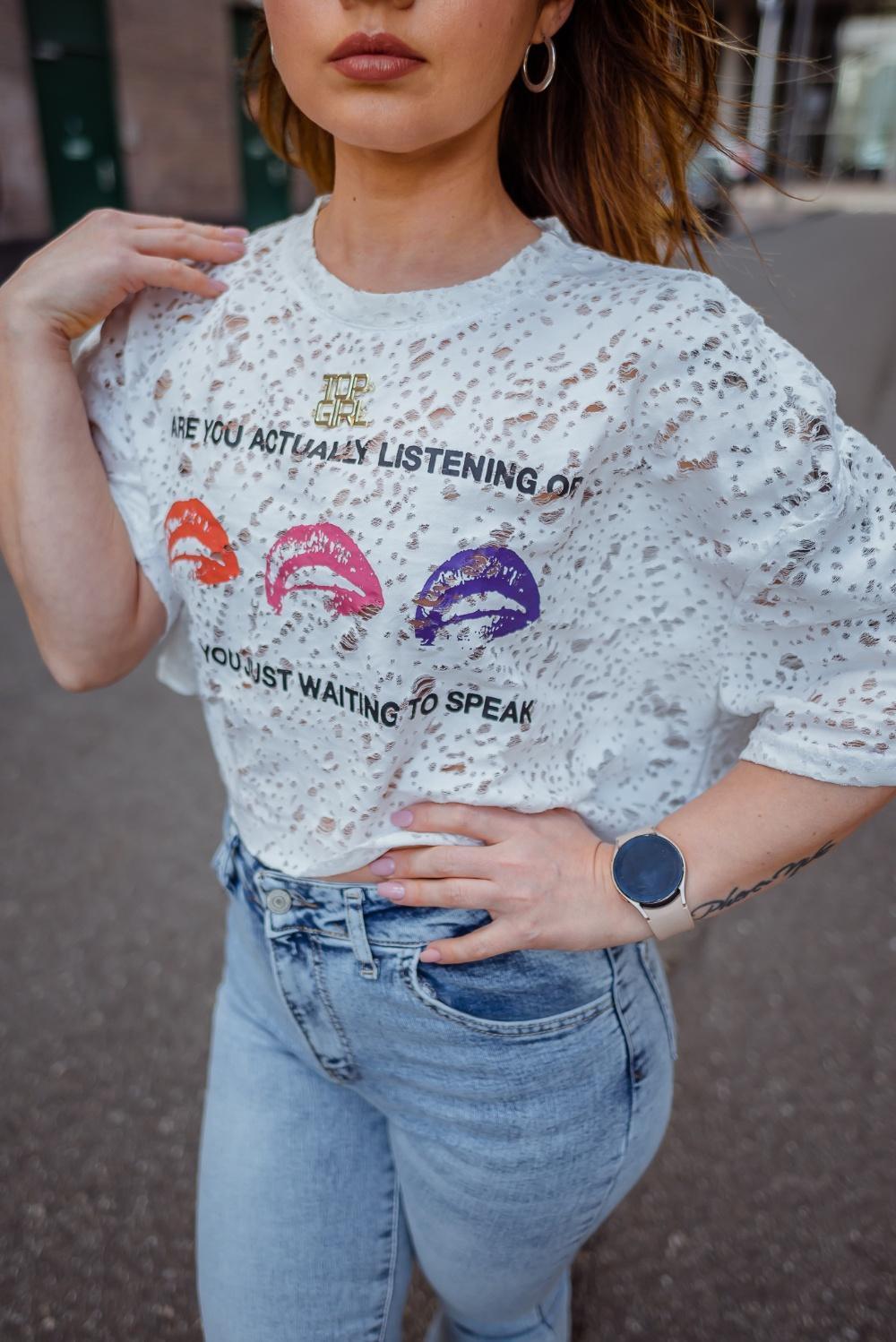 Detail van Topgirl Crop van JAIVIE