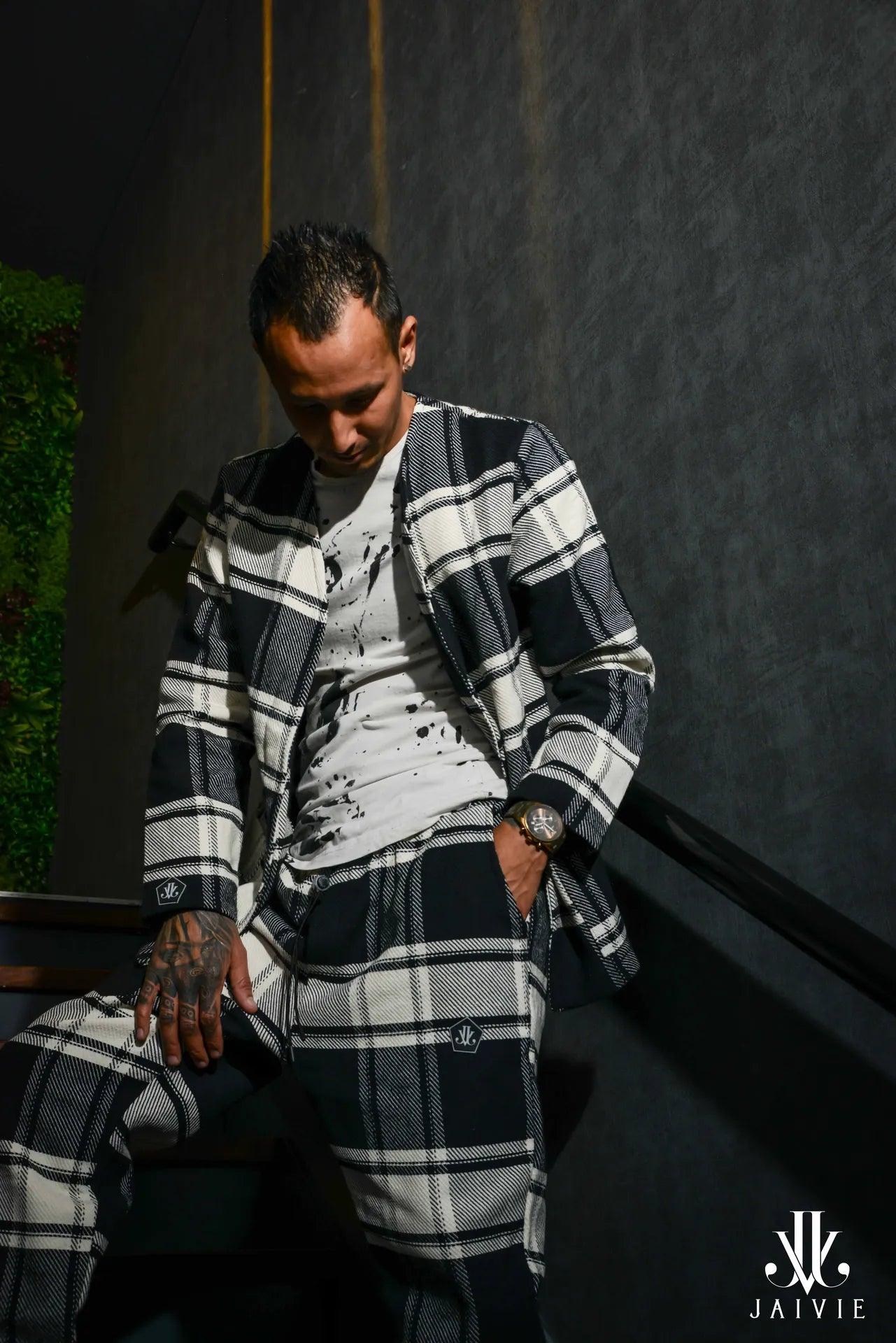 The Blockout Tracksuit van JAIVIE